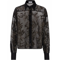 Brunello Cucinelli 'Herbarium-Embroidered' Hemd für Damen