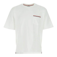 Thom Browne Men's 'Rwb-Stripe' T-Shirt