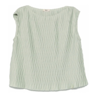 Herno Top à manches courtes 'Wrinkled-Effect' pour Femmes