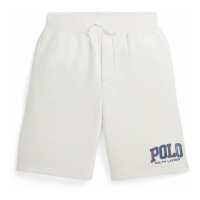 Polo Ralph Lauren 'Madras-Logo Fleece Short' pour Grands garçons