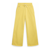 Polo Ralph Lauren 'French Terry Wide-Leg Sweatpant' pour Grandes filles