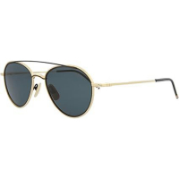 Thom Browne Lunettes de soleil 'TB-109-A-T-GLD-BLK-53'