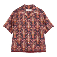 Valentino Garavani Men's 'Voyage Imaginaire-Print Bowling' Short sleeve shirt