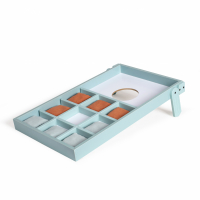 Livoo 2-In-1-Spiel Sackwerfen Und Tic-Tac-Toe