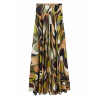 Emilio Pucci 'Onde-Print' Maxirock für Damen