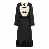 Valentino Garavani Women's 'Bow-Detail' Midi Dress