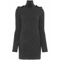 Alexander McQueen Women's 'Ribbed Roll-Neck' Mini Dress