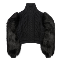 Givenchy Women's 'Varsity In Cable Knit' Jacket