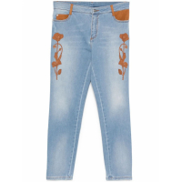 Ermanno Scervino Women's 'Floral-Detail' Jeans
