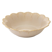 Easy Life Set Of 6 Soup Plate Beige Fleuri