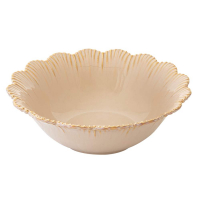 Easy Life Set Of 4 Bowls Ø 16 cm Beige Fleuri