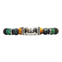 Salvatore Ferragamo Bracelet 'Elasticated With Gancini' pour Hommes
