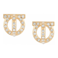 Salvatore Ferragamo Boucles d'oreilles 'Gancini-Motif' pour Femmes