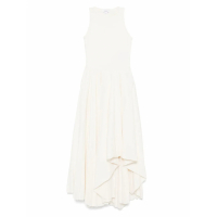 Alexander McQueen Robe Midi 'Asymmetric' pour Femmes