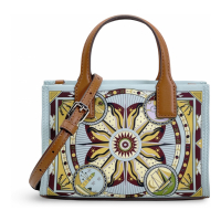 Tory Burch 'Ella Extra-Small Printed Top-Zip' Umhängetasche für Damen