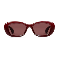 Gucci Lunettes de soleil 'Oval Frame Sunglasses' pour Femmes