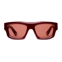 Gucci Lunettes de soleil 'Rectangular' pour Hommes