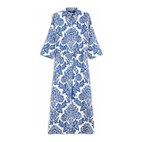 S Max Mara 'Printed' Hemdkleid für Damen