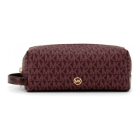 Michael Kors 'Logo Print Canvas Top Zip Medium Travel' Necessaire für Damen