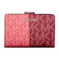 Michael Kors 'Jet Set Travel Medium Bifold Two-Tone Logo' Portemonnaie für Damen