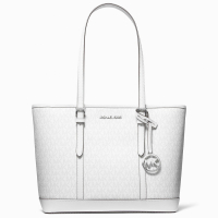 Michael Kors 'Jet Set Travel Small Signature Logo Top-Zip' Tote Handtasche für Damen