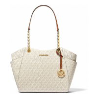 Michael Kors Women's 'Jet Set Large Signature Logo' Shoulder Bag