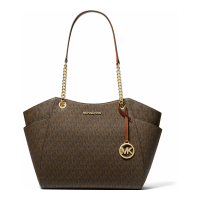 Michael Kors Women's 'Jet Set Large Signature Logo' Shoulder Bag