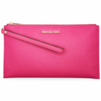 Michael Kors Women's 'Jet Set Travel Large Top Zip Wristlet' Pouch