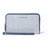 Michael Kors 'Jet Set Washed Denim Wristlet' Smartphone Brieftasche für Damen