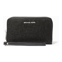 Michael Kors 'Jet Set Washed Denim Wristlet' Smartphone Brieftasche für Damen