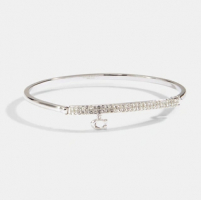 Coach Women's 'Signature Pave Bar Hinged' Bangle