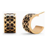 Coach Women's 'Signature Huggie' Earrings
