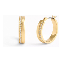 Coach Women's 'Pave Hoop' Earrings