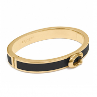 Coach Women's 'Signature Push Hinged' Bangle