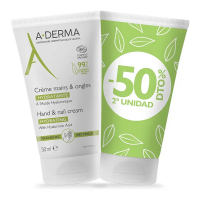 A-Derma 'Hydrating' Hand & Nail Cream - 50 ml, 2 Pieces