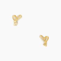 Kate Spade Boucles d'oreilles 'All Tied Up Pave' pour Femmes