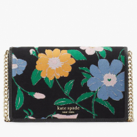 Kate Spade 'Floral Jacquard' Kettengeldbörse für Damen