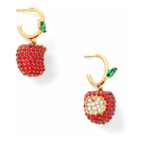 Kate Spade Boucles d'oreilles 'Apple Of My Eye Pave Huggies' pour Femmes