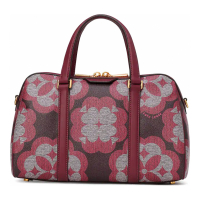 Kate Spade Women's 'Spade Flower Monogram Eleanor Medium' Satchel