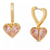 Kate Spade Boucles d'oreilles 'Heart Charm Huggie Hoop' pour Femmes