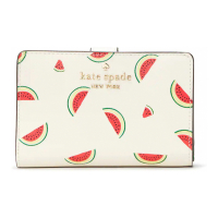 Kate Spade Women's 'Staci Watermelon Party Medium Compact Bifold' Wallet