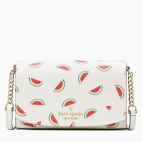 Kate Spade Women's 'Staci Watermelon Party Printed Small Flap' Crossbody Bag