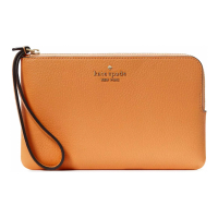 Kate Spade Women's 'Leila Medium Pebbled L-Zip' Pouch