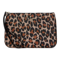 Kate Spade Women's 'Chelsea Leopard Medium Wristlet' Pouch