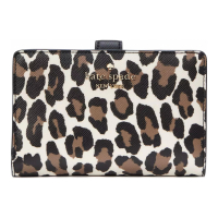 Kate Spade Women's 'Madison Spotted Leopard Medium Compact Bifold' Wallet