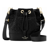 Kate Spade Women's 'Spade Flower Quilted Fabric Mini' Bucket Bag