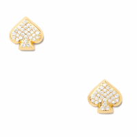 Kate Spade Boucles d'oreilles 'Everyday Spade Pave' pour Femmes