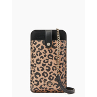 Kate Spade 'Remi Graphic Leopard Printed North South' Telefon Brieftasche für Damen