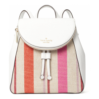 Kate Spade 'Leila Striped Medium Flap' Rucksack für Damen