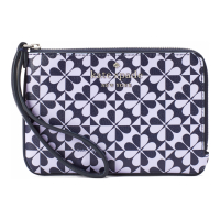 Kate Spade Women's 'Hollie Spade Clover Geo Small  L-zip' Pouch